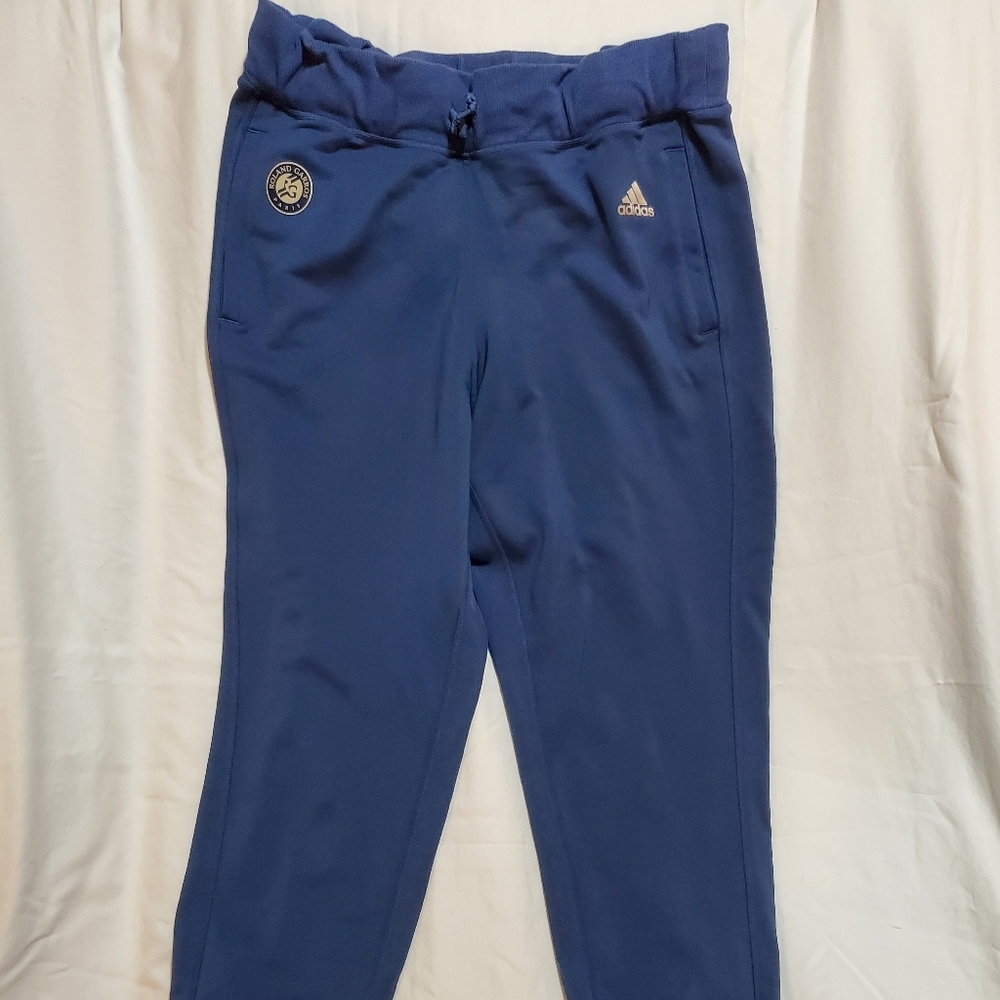 French open branded warmup pants
